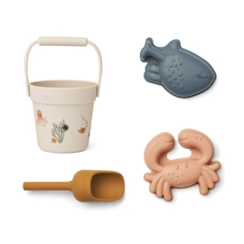Liewood Kit mini strand speelset Sea Creatures