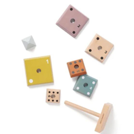 Kids Concept | Houten Stapel Pyramide | 1+