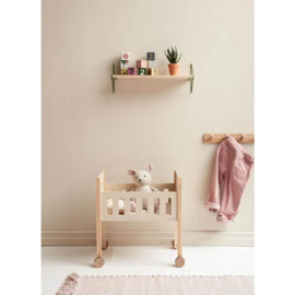 Kids Concept | Houten Poppenbed met beddengoed