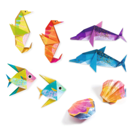 Djeco Origamipakket Zeedieren DJ08755 | 7-12 jaar