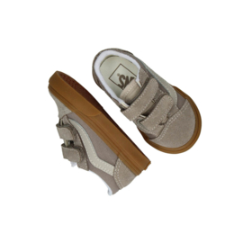Vans Kids kindersneakers TD Old Skool V Neutral Block - Gray Gum
