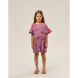 The Campamento Happy Boots rib dress