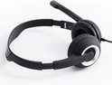 Hoofdtelefoon Hama HS300 On Ear zwart - PC-Office-headset "HS-P150", stereo, zwart