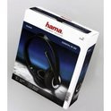 Hoofdtelefoon Hama HS300 On Ear zwart - PC-Office-headset "HS-P150", stereo, zwart
