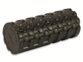 Foamroller / massagerol - zwart  (ØxL): 134x320 mm