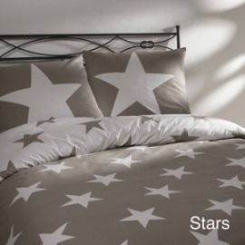 Day Dreams Stars Dekbedovertrek 240 x 200/220 - Zand