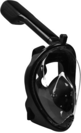 Snorkelmasker - Duikmasker- Volgelaatsmasker - zwart