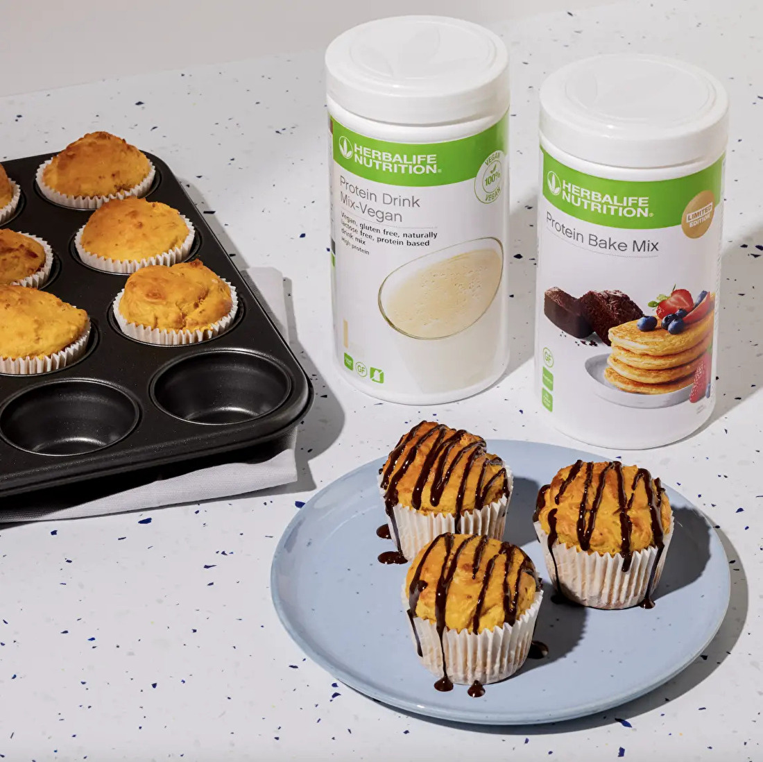 Herbalife recept cupcakes