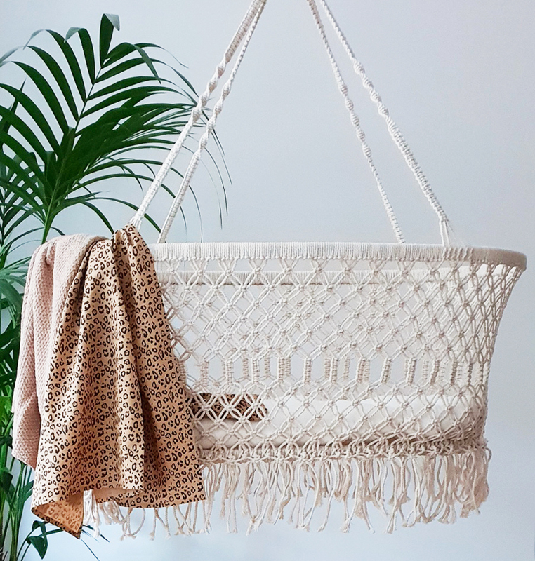 macrame bassinet pattern