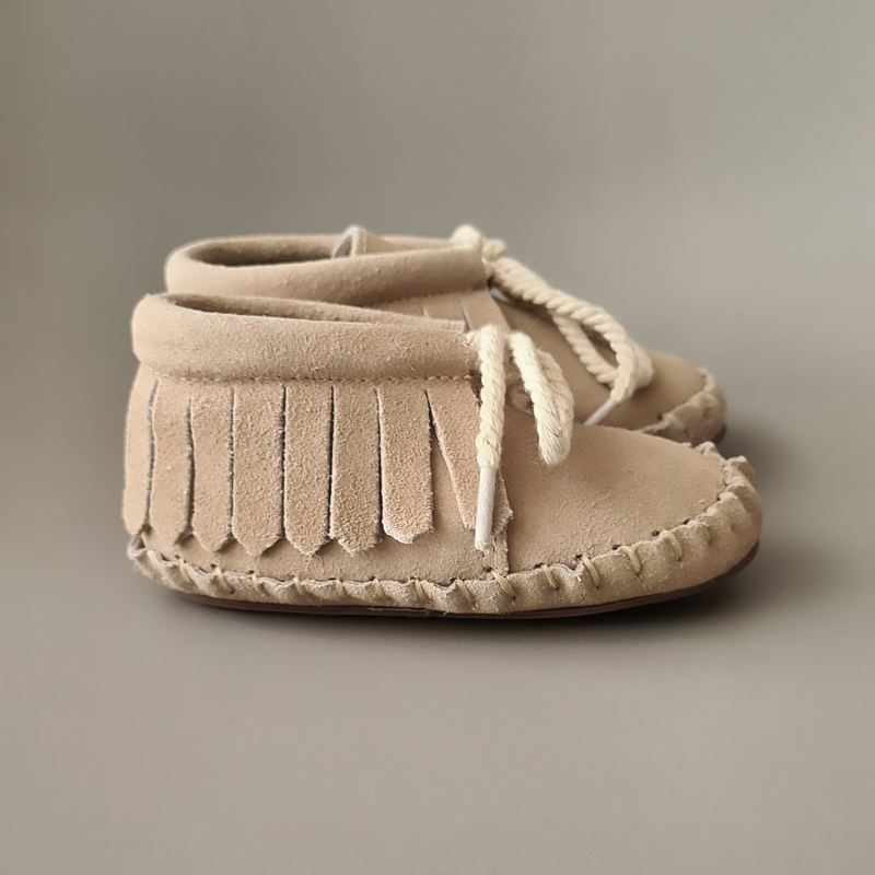 Toddlers/Kids - Suede Fringe Boots 