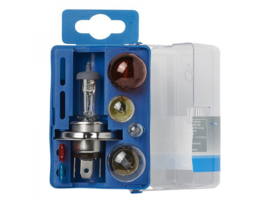 Reservelampenset H4 7-delig (21W oranje)