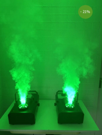 Set fog jets RGB 1500W (set van 2 stuks)