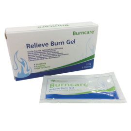 Burncare gel sachet 3,5 gram per 6 stuks in doosje