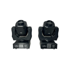Led spot movingheads 60W Set van 4 stuks (op=op)