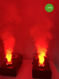 Set fog jets RGB 1500W (set van 2 stuks)