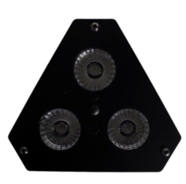 Set van 4x led accu RGB up light spots