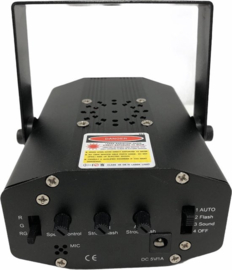 Laser discolamp puntjes firefly