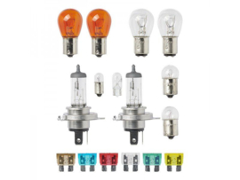 Reservelampenset H4 16-delig