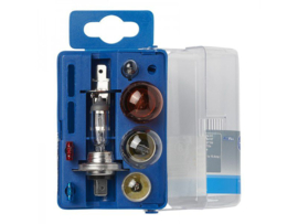 Reservelampenset H1+H7 8-delig