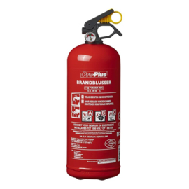 Brandblusser 2kg ABC poeder NL + manometer