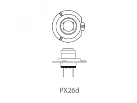 Autolamp 12V 55W PX26d H7