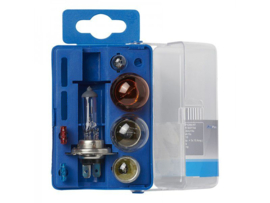 Reservelampenset H7 7-delig (21W oranje)
