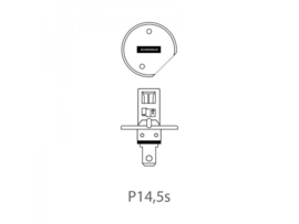Autolamp 12V 55W P14,5s H1