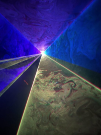 RGB kleuren laser