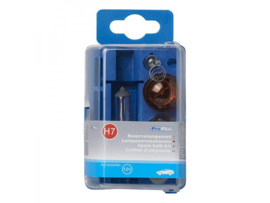 Reservelampenset H7 7-delig (21W oranje)