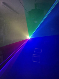 RGB kleuren laser
