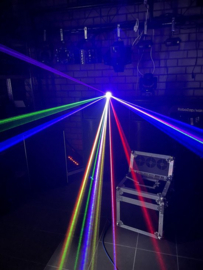 RGB kleuren laser