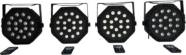 Led kleuren spot set R,G,B (met draadloze afstandsbediening)
