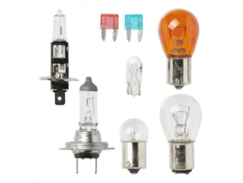 Reservelampenset H1+H7 8-delig