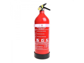 Brandblusser 2 liter schuim ook geschikt voor vet