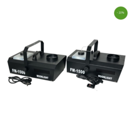 Set fog jets RGB 1500W (set van 2 stuks)