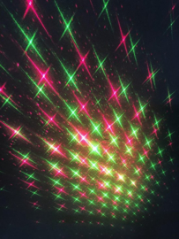 Laser discolamp puntjes firefly