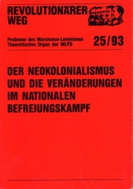 Der Neokolonialismus und die Veränderungen im nationalen Befreiungskampf  - schrijvers: S. Engel en K. Arnecke.