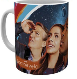 Doctor Who Mug Painting