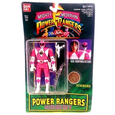 Power Rangers Auto Morphin Roze