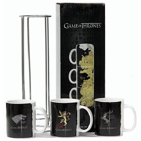 Game of Thrones: Map of Westeros mug set