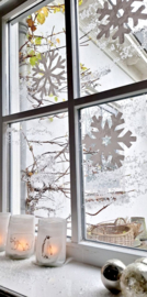 Raamsticker sneeuwvlok s3
