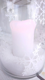 Raamsticker - Sneeuwvlokken ass