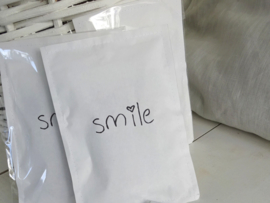 Duftsäckchen weiß Smile