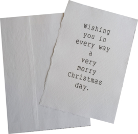 Karte A5 Wishing you