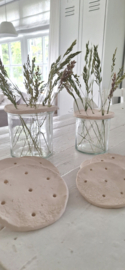 Flower plate middel