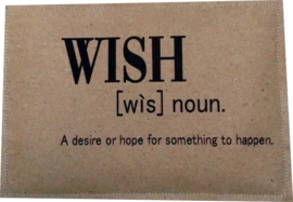 Geursachet A6 WISH- definition