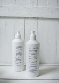 Fles voor Bodylotion wit