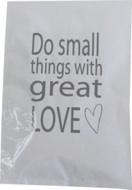 Geursachet Craft wit Do small things with Great Love