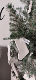 Weihnachtsschmuck aus Steingut