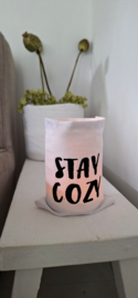 Windlicht Stay Cozy